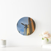 Wolkenkrabberspiegelingen van New York Ronde Klok (Huis)