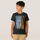 Wolkenkrabberspiegelingen van New York T-shirt (Voorkant volledig)