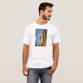 Wolkenkrabberspiegelingen van New York T-shirt (Voorkant volledig)