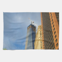 Wolkenkrabberspiegelingen van New York