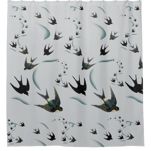  wolkenkrabbetje douchegordijn (Voorkant)