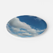 Wolkenlagen Papieren Bordje (Gekanteld)