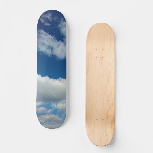 Wolkenlagen Persoonlijk Skateboard (Voorkant)