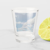Wolkenlagen Shot Glas (Achterkant)