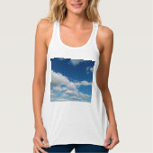 Wolkenlagen Tanktop (Voorkant)