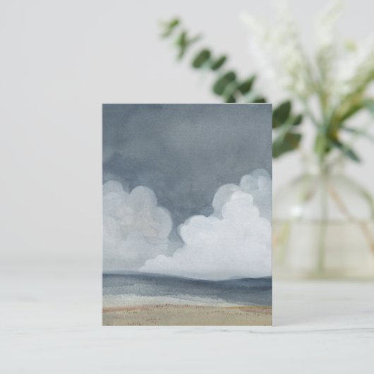 Wolkenlandschap Briefkaart (Staand voorkant)