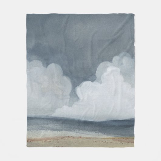 Wolkenlandschap Fleece Deken (Voorkant)