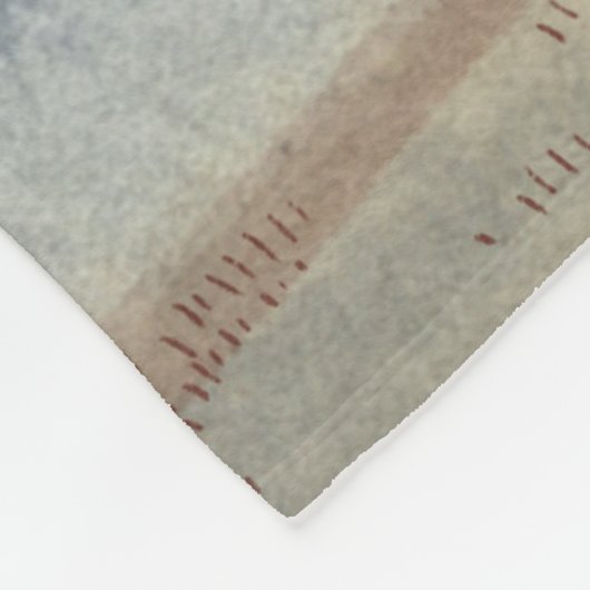 Wolkenlandschap Fleece Deken (Hoek)