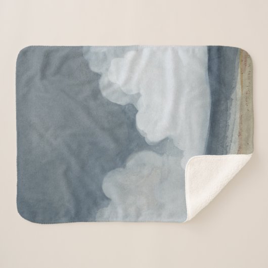 Wolkenlandschap Sherpa Deken (Voorkant (horizontaal))