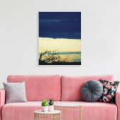 Wolkenlandschap Stemmingen in Canvas Afdruk (Insitu (Woonkamer))