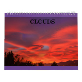 wolkenlandschappen op kalender