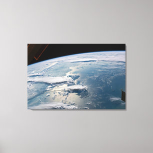 Wolkenlandschappen rond Sumatra, Indonesië. Canvas Afdruk