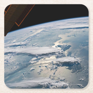 Wolkenlandschappen rond Sumatra, Indonesië. Kartonnen Onderzetters