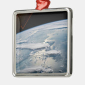 Wolkenlandschappen rond Sumatra, Indonesië. Metalen Ornament (Links)