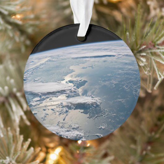 Wolkenlandschappen rond Sumatra, Indonesië. Ornament (Boom)