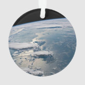 Wolkenlandschappen rond Sumatra, Indonesië. Ornament (achterkant)