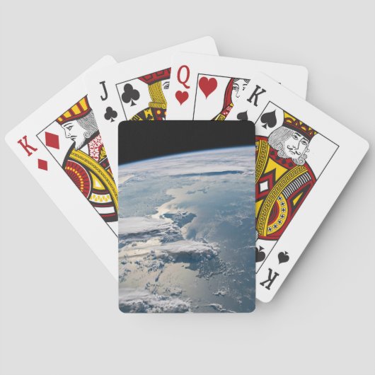 Wolkenlandschappen rond Sumatra, Indonesië. Pokerkaarten (Achterkant)