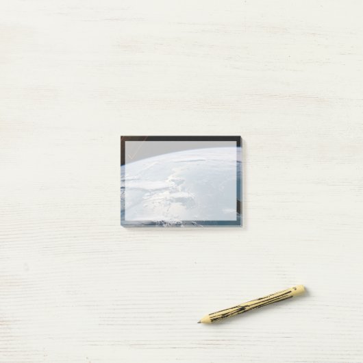 Wolkenlandschappen rond Sumatra, Indonesië. Post-it® Notes (Op bureau)