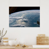 Wolkenlandschappen rond Sumatra, Indonesië. Poster (Keuken)