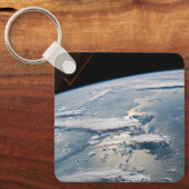 Wolkenlandschappen rond Sumatra, Indonesië. Sleutelhanger (Voorkant)