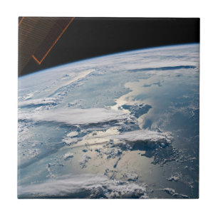 Wolkenlandschappen rond Sumatra, Indonesië. Tegeltje