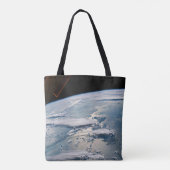 Wolkenlandschappen rond Sumatra, Indonesië. Tote Bag (Achterkant)