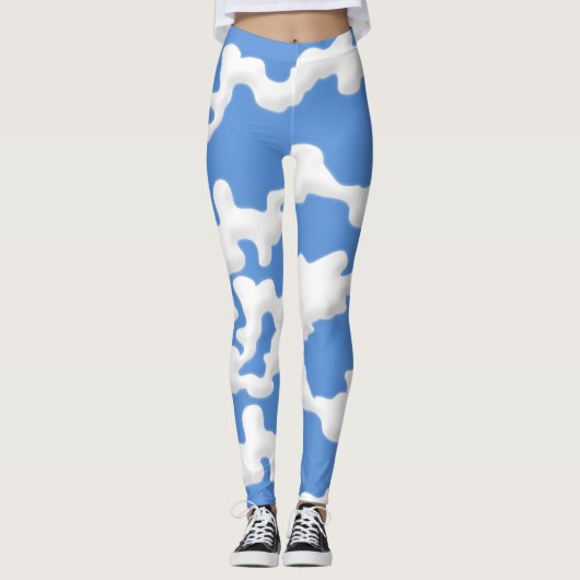 Wolkenlijnen Leggings (Voorkant)