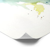 Wolkenloze Zwavel Vlinder Art Print Poster (Hoek)