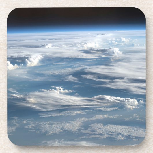 wolkenluchten boven sudan bier onderzetter (Voorkant)