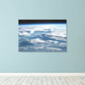 wolkenluchten boven sudan canvas afdruk (Insitu (Houten vloer))