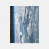 wolkenluchten boven sudan fleece deken (Voorkant)