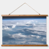 wolkenluchten boven sudan hangend wandkleed (Voorkant)