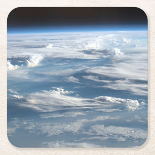 wolkenluchten boven sudan kartonnen onderzetters