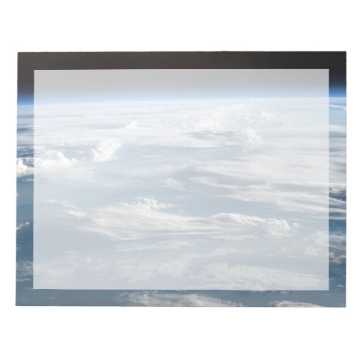 wolkenluchten boven sudan notitieblok (Voorkant)