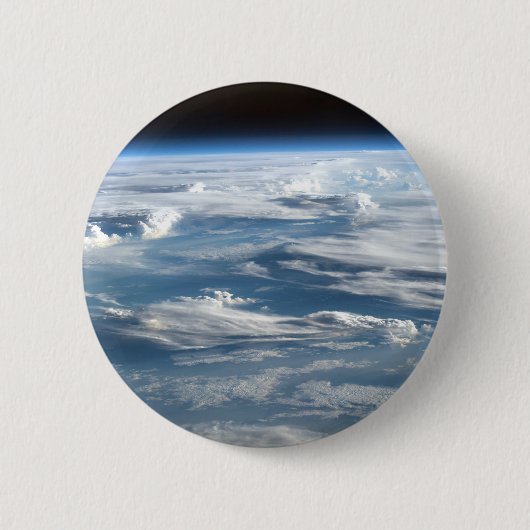wolkenluchten boven sudan ronde button 5,7 cm (Voorkant)