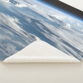 wolkenluchten boven sudan sherpa deken (3/4)