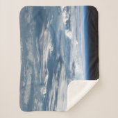 wolkenluchten boven sudan sherpa deken (Voorkant)