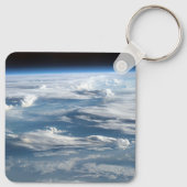 wolkenluchten boven sudan sleutelhanger (Achterkant)