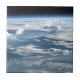 wolkenluchten boven sudan tegeltje