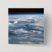 wolkenluchten boven sudan vierkante button 5,1 cm (Voorkant)