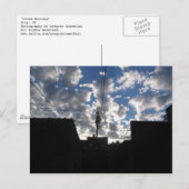 wolkenochtend briefkaart (Voorkant / Achterkant)