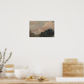 Wolkenonderzoek met bomen - John Constable Poster (Keuken)