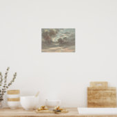 Wolkenonderzoek: Stormy Sunset – Constable Poster (Keuken)
