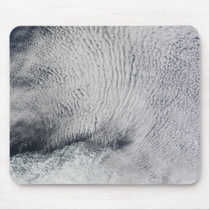 Wolkenpatronen en zee-ijs in de zuidelijke oceaan muismat