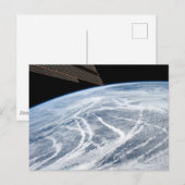 Wolkenpatronen ten zuiden van de Aleoeten. Briefkaart (Voorkant / Achterkant)