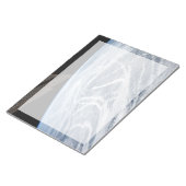 Wolkenpatronen ten zuiden van de Aleoeten. Notitieblok (Schuin)