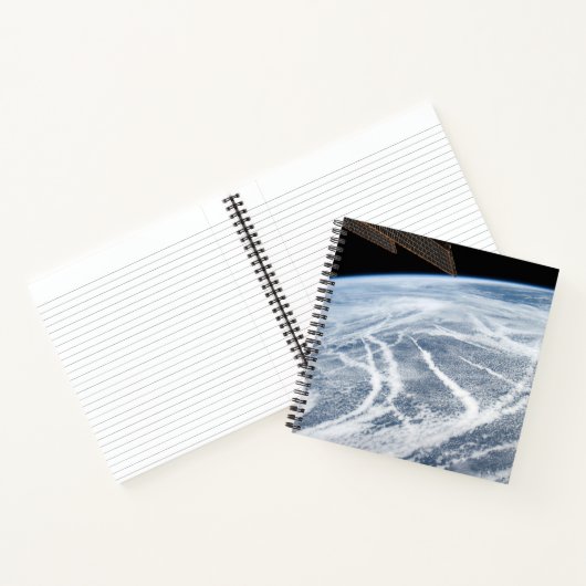 Wolkenpatronen ten zuiden van de Aleoeten. Notitieboek (Binnen)