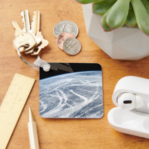 Wolkenpatronen ten zuiden van de Aleoeten. Sleutelhanger