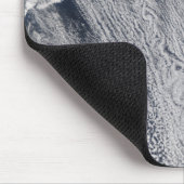 Wolkenpatronen zichtbaar op het eiland Aleutian Muismat (Hoek)