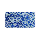 Wolkenpatroon Etiket (Voorkant)